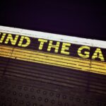 mind the gap signage